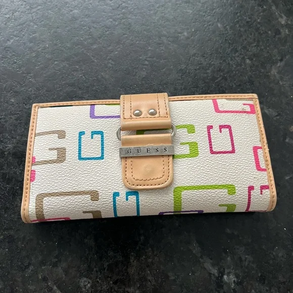 Y2K Multicolor Guess Purse and Wallet - Picture 3 of 17